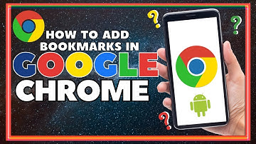 How To Add Bookmarks In Google Chrome (Android)