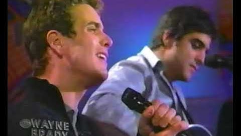 Joey McIntyre - Wayne Brady, 2004 (Part 1 of 2) - "Someday"