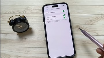 iPhone 16/16 Pro Max - How To Enable Notification LED Flash Light in iPhone 16