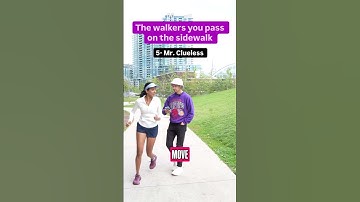 The EIGHT walkers you pass on the sidewalk 🏃‍♀️🏃