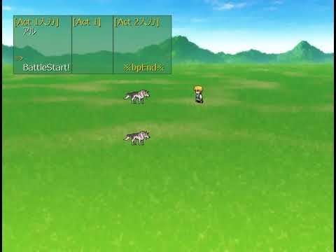 JAVA RPG 作成講座 20回-1 戦闘シーン1 "画面だけ表示"