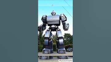 Truck turns into a robot #shorts #shortvideo #truckrobots