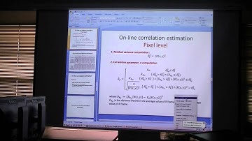 Correlation estimation in distributed video coding