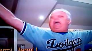 Tommy Lasorda celebration Los Angeles Dodgers game 5 World Series 1988
