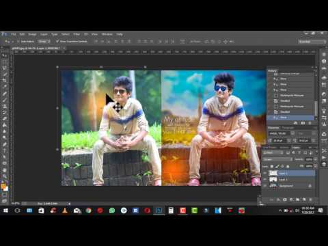 Photoshop - Adding Soft Light Effects in Photoshop || Hindi Tutorials