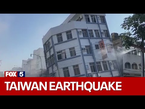 7.4 earthquake hits Taiwan 2024, tsunami forms | FOX 5 News