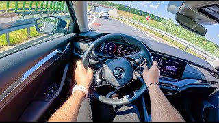 2023 Skoda Octavia Style 4x4 [2.0 TDI 150HP]|0-100| POV Test Drive #1799 Joe Black