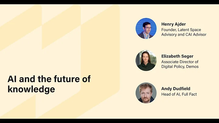 AI and the future of knowledge