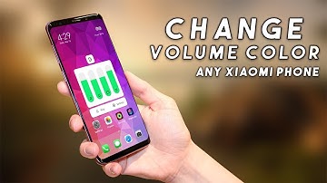 CHANGE VOLUME SLIDER COLOR of ANY XIAOMI PHONE | MIUI 12, MIUI 11
