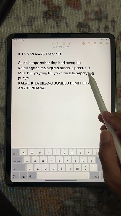 Kita Gas Nape Tamang - Idal Ft RizkyLatif - Lirik #kitagasnapetamang #liriklaguhits #liriklagu