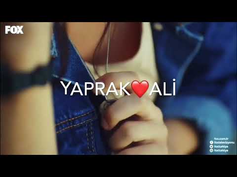 Yaprak💕Ali aşkı ~Öptüm~Klip🌸