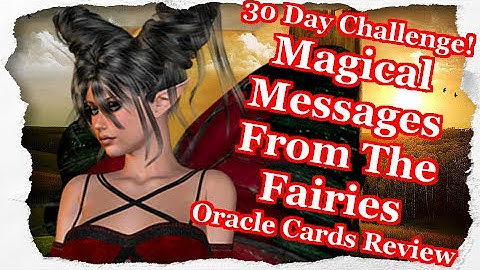 Magical Messages From The Fairies by Doreen Virtue Ph.D. Oracle Cards Review