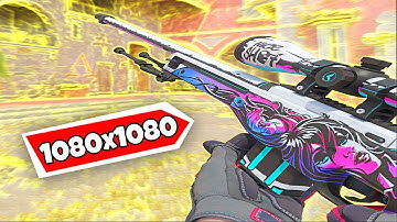 1080x1080 is another level in CS2