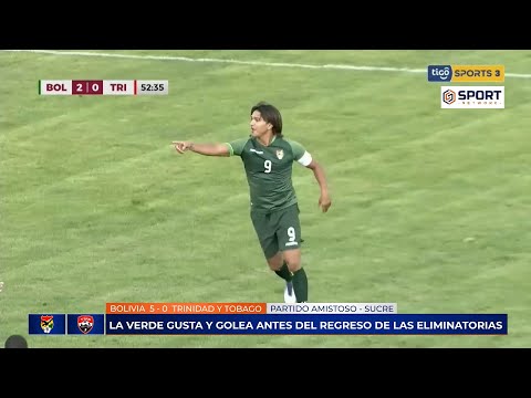 BOLIVIA 5 TRINIDAD TOBAGO 0 (Resumen del Partido)