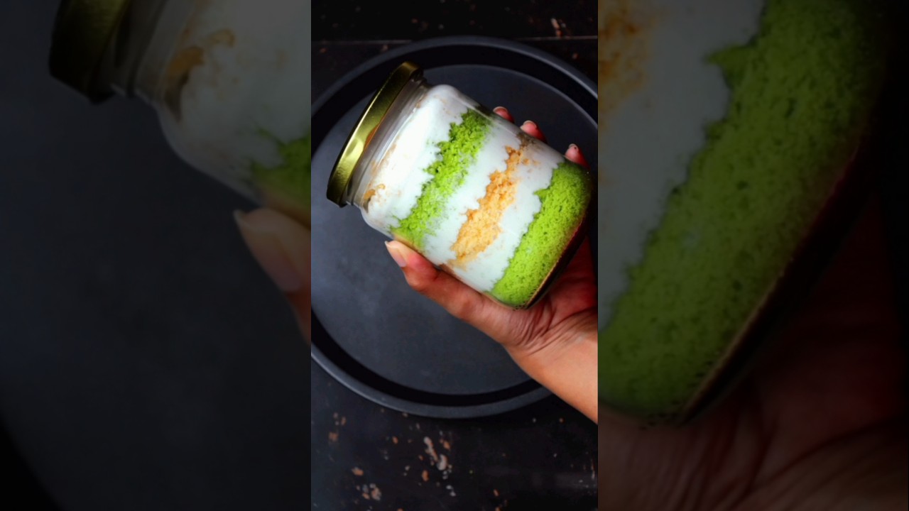 Homemade Jar Cake 🥰 