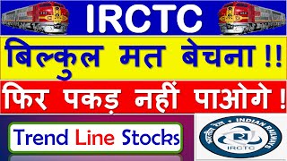 IRCTC SHARE PRICE TARGET ANALYSIS LATEST NEWS I IRCTC SHARE PRICE TARGET BY TREND LINE STOCKS