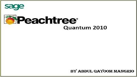 How to Create Receive Inventory in Peachtree Quantum 2010 ||Computer e Learning