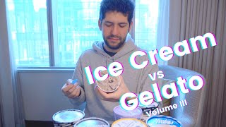 American ice cream vs Italian gelato: vegan ice cream brands and recipe formulation