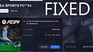 Fix: EA Sports FC 24 not Opening/Launching in Windows