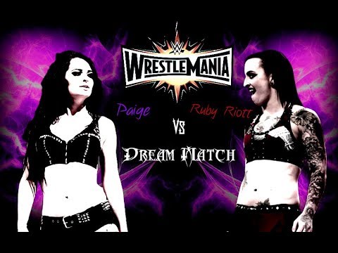 WWE 2K18 DREAM MATCH 1 RUBY RIOTT VS PAIGE  YouTube