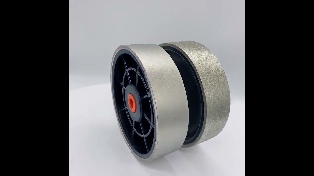 China factory high quality 6 inch 8 inch electroplated diamond grinding wheels for gems