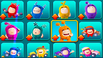Oddbods Turbo Run All Characters Unlocked | Nubi Play