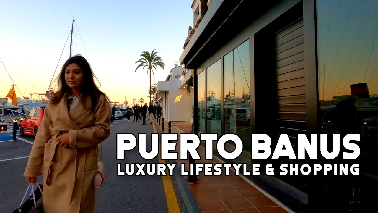 luxury puerto banus shopping
