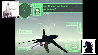 PSX Ace Combat 3: Electrosphere - Neucom #12b: Radio Silence | R-103 Delphinus #3