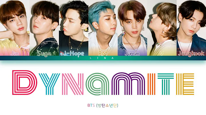 BTS (방탄소년단) - DYNAMITE (Color Coded Lyrics Eng)