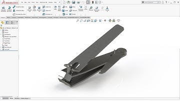 SolidWorks Beginner Tutorial | Nail Clipper