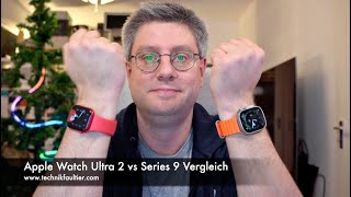Apple Watch Ultra 2 vs Series 9 Vergleich