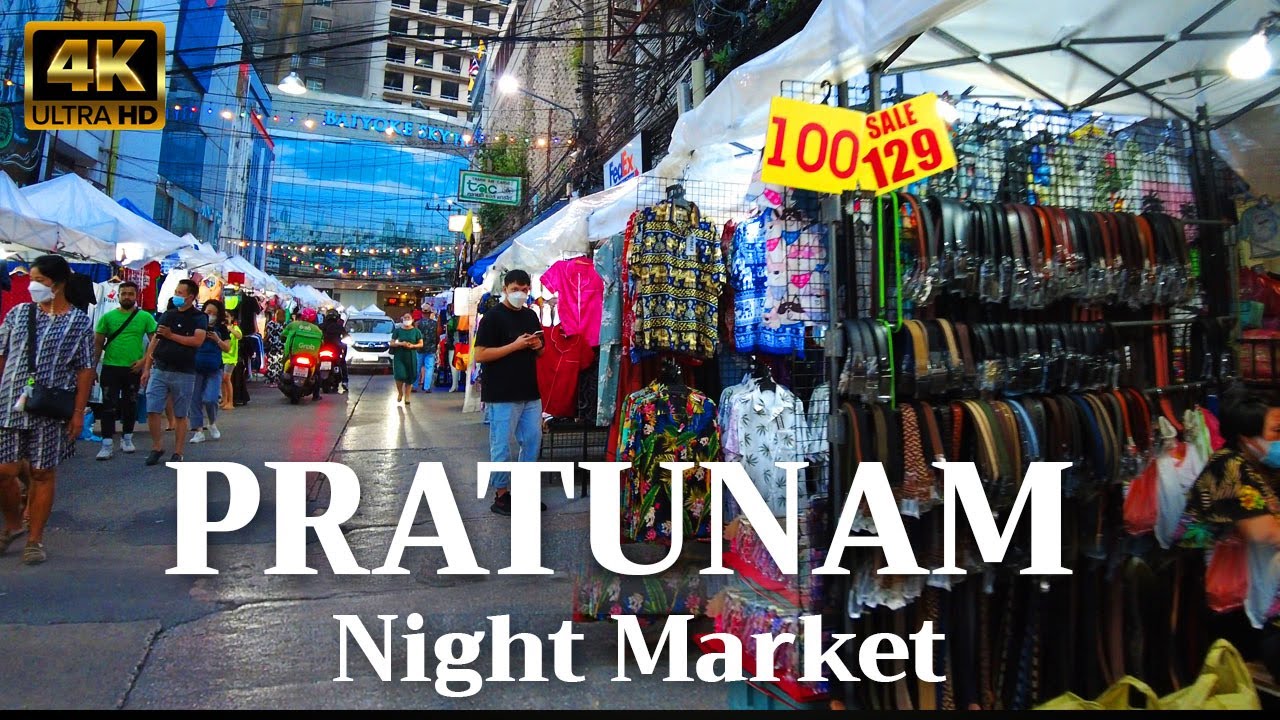 4K Walk In Bangkok Pratunam Night Market June 2022 Bangkok 4K Walk In Bangkok Pratunam Night Market June 2022 Bangkok