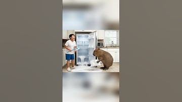 Hôm nay được bà khen#veo3 #funny #capybara #capybaracommunity #capybarasong