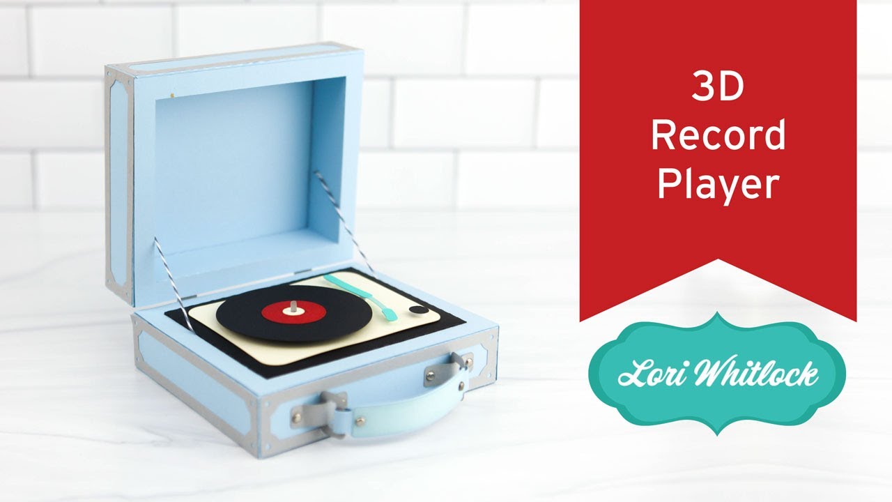 Download 3d Record Player Lori Whitlock S Svg Shop