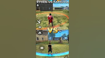 Ryden VS Tatsuya 🔥 Which One is The Best Character Ability?#short #freefire