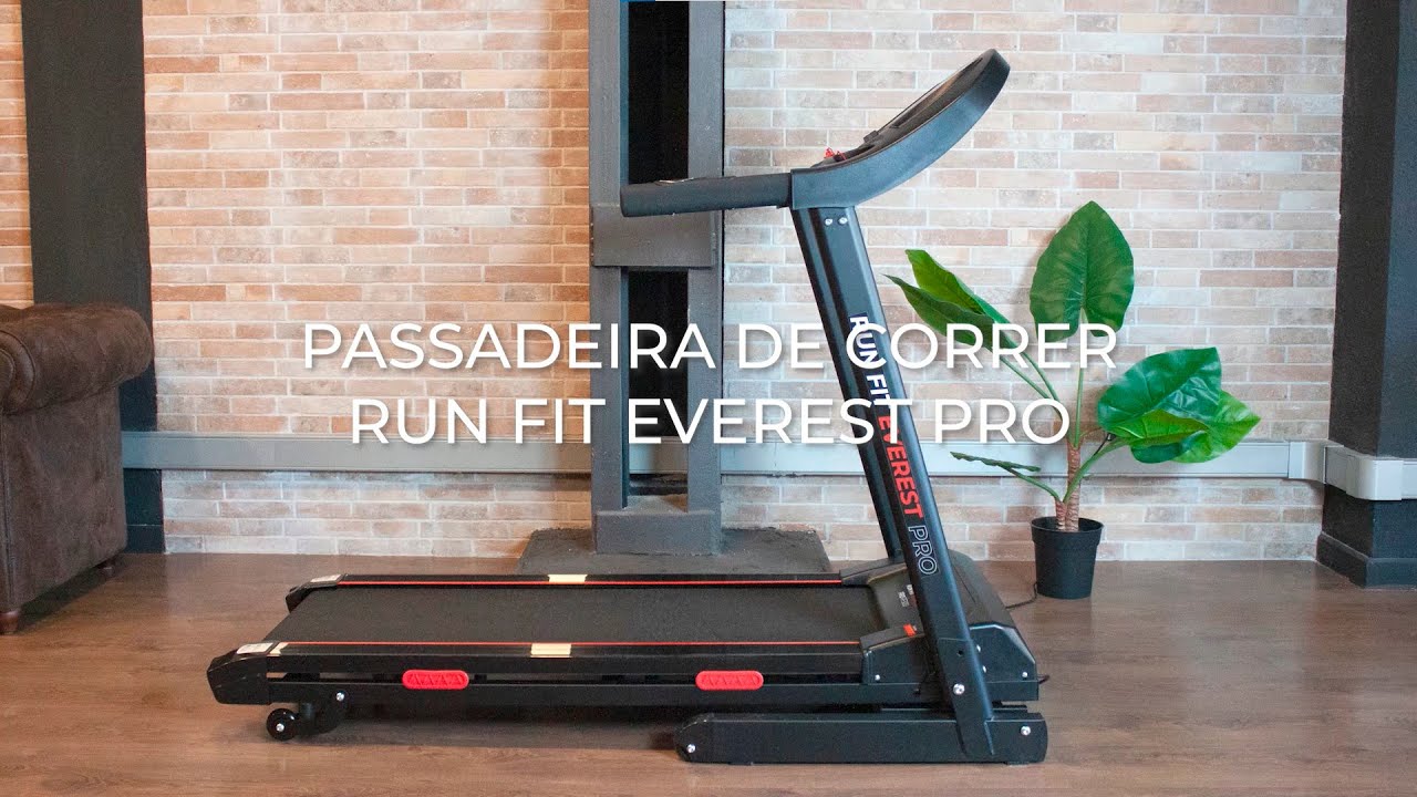 Passadeira de Corrida Run Fit Everest Pro