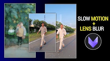 Lens Blur Effect Video Editing | Trending Reels Video Editing | Vivacut Tutorial