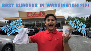 Dick's Drive-In: The In-N-Out of Washington - FOOD (Burger) Review!!  (Seattle, Washington)