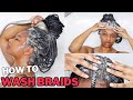 How To Wash Braids | No Frizz No Dry Scalp Fast Drying