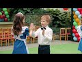 Танец "Первоклашки" на выпускном в детском саду.