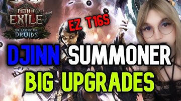 Djinn Sorceress is Clearing T16s Easily on Trash Gear - PoE 2 Build Guide / Day 2 Update
