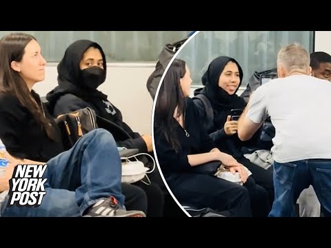 Disturbing, viral video shows man harass Muslim woman wearing hijab at airport