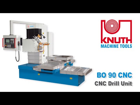 BO 90 CNC - Fraiseuses et aléseuses CNC - KNUTH