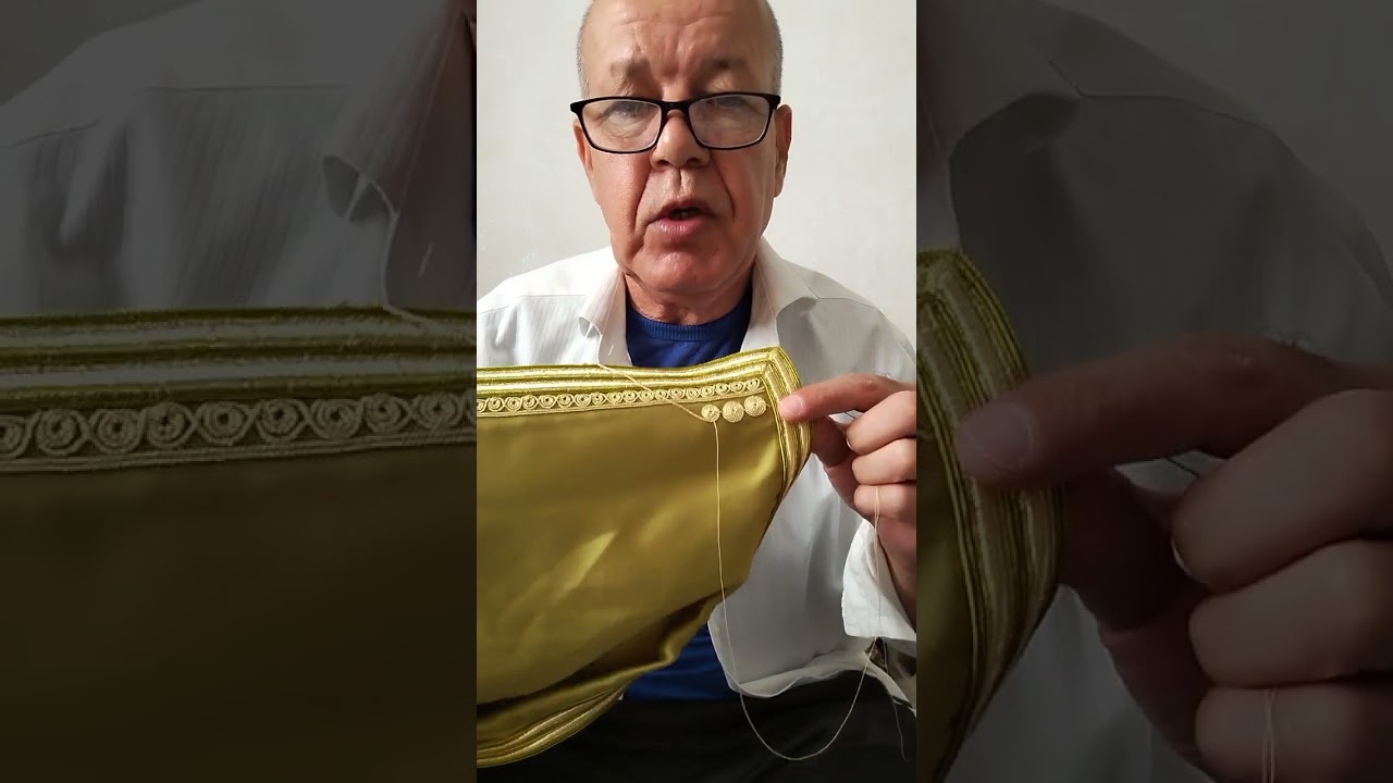 القفطان المغربي الأصيل اليدوي من تصميم الدالحي مصطفى