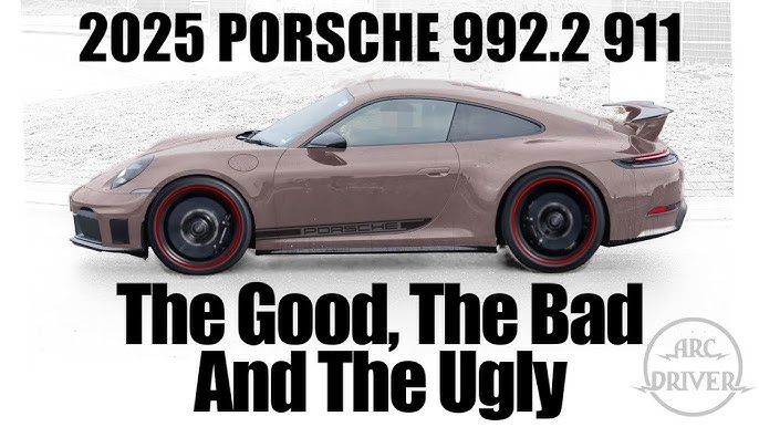 2025 Porsche 911 Spied Completely Undisguised, Is It A GTS?