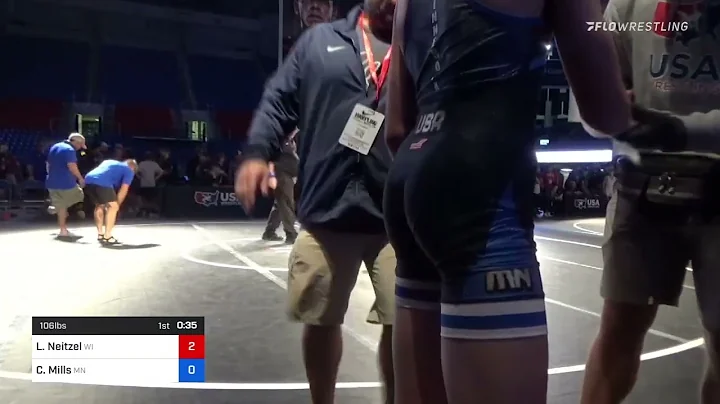106 Lbs 7th Place - Liam Neitzel, Wisconsin Vs Cha...