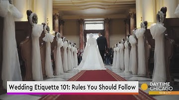 Wedding Etiquette 101: Rules You Should Follow
