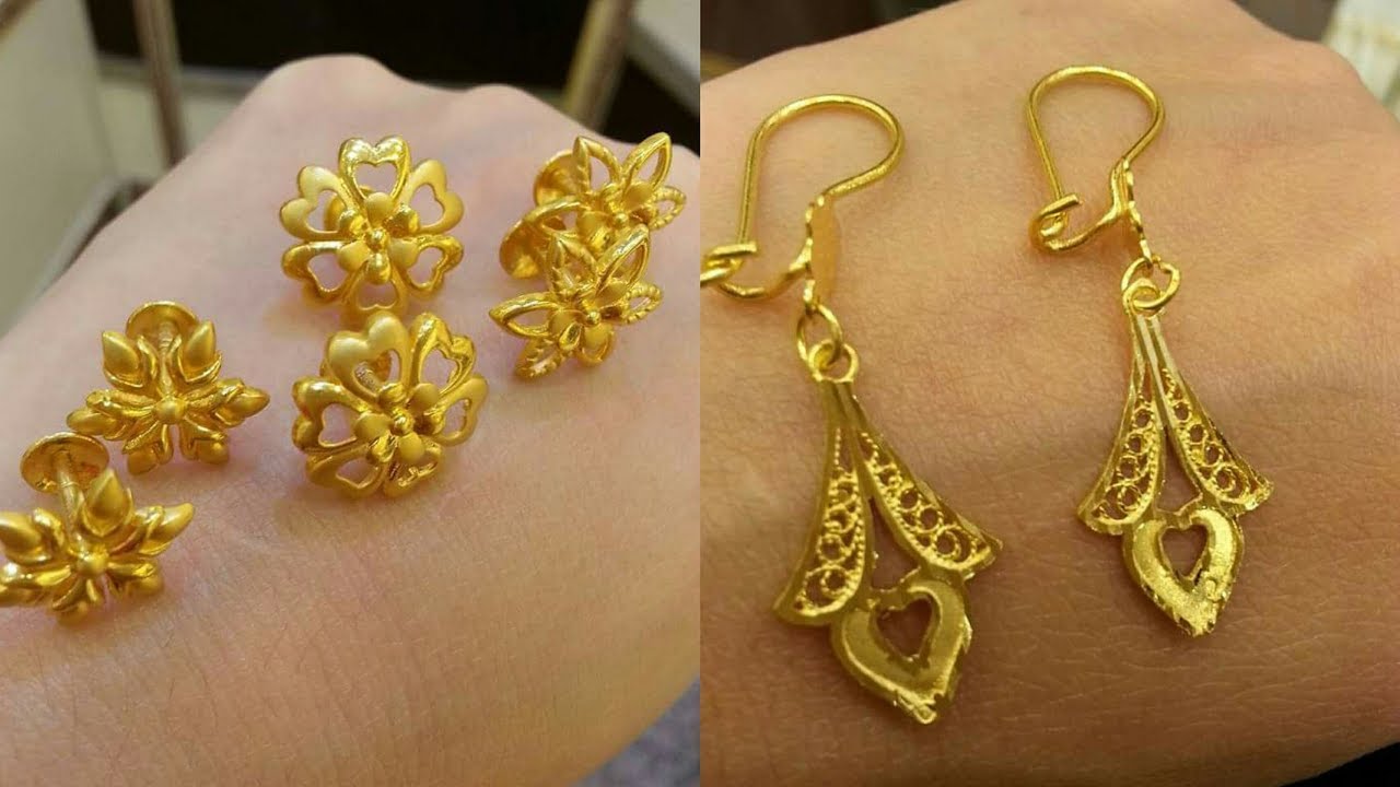Details 122+ saudi arabia gold earrings designs best - esthdonghoadian
