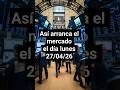 Apertura de futuros en wall street 27/04/26