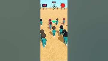 squid game 3D play with solo player k sniper challenge head short game #jondada #squidgame